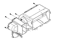 SUBURBAN MFG 521237 Blower Housing Front Half