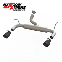SPEEDFX 50600 Axle-Back Exhaust System Jeep Jk