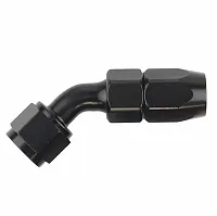 SPEEDFX 510645BK -6An X 45 Blk Hose End