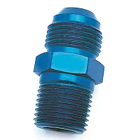 SPEEDFX 560686 -6An X3/8Nptf Blu St Fl To Pipe Adp