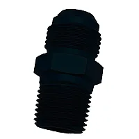SPEEDFX 561016BK -10An X3/8Nptf Blk St Fl To Pipe Ad