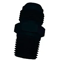 SPEEDFX 561086BK -10An X1/2Nptf Blk St Fl To Pipe Ad