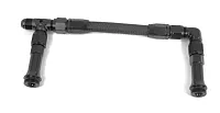 SPEEDFX 575115BK -8An Blk Dual Inlet Holley 4150