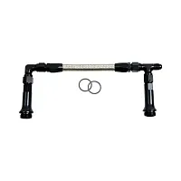 SPEEDFX 575117B -6An Blk Dual Inlet Holley 4150