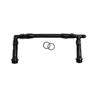 SPEEDFX 575117BK -6An Blk Dual Inlet Holley 4150