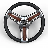 SCHMITT/ONGA PU10511104 Burano Steering Wheel Black / Burl