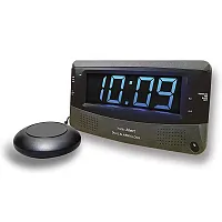 Sonic Alert Sonic Boom SBD375ss Vibrating Dual Alarm Clock | Dark Grey SBD375SS