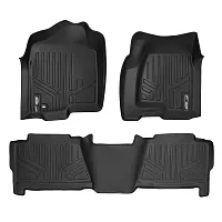 Smartliner Floor Liners Front/2Nd Row '01-'07 Silverado/Sierra And '02-'06 Escal