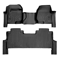 Smartliner Floor Liners Front/2Nd Row '17-25 Ford F-250/F-350 Super Duty Super C