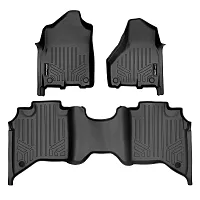 Smartliner Floor Liners Front/2Nd Row 2019???2025 Ram 2500/3500 Crew Cab (Black)