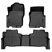 Smartliner Floor Liners Front/2Nd Row 2022???2025 Nissan Frontier Crew Cab (Blac