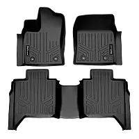 Smartliner Floor Liners Front/2Nd Row 2022???2025 Toyota Tundra Crewmax Cab (Bla
