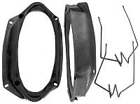 Adapts 6&quot; X 9&quot; Speakers Into A 4&quot; X 10&quot; Mounting Hole