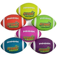 6 Youth Size Neon Footballs SBAL-412