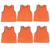 6-pack Adult Scrimmage Pinnies, Orange SBAS-503
