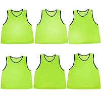 6-pack Adult Scrimmage Pinnies, Green SBAS-506