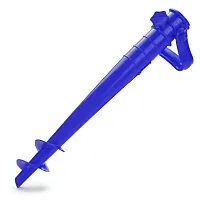 Plastic Beach Umbrella Sand Anchor, Blue SBUM-302