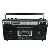 Super Sonic Retro 4 Band Radio Speaker &amp; Cassette Player With Bluetooth in B