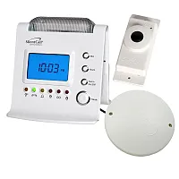 Silent Call Signature Series Wireless Doorbell Kit With Sidekick Ii Strobe Cloc