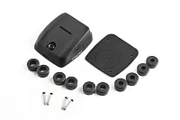SCANSTRUT DSHD10BLK Ds-Hd10-Blk Horizontal Double Cable