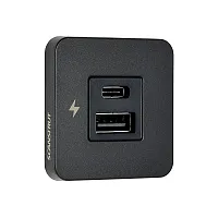 SCANSTRUT SCTILE10 Tile - Usb-A / Usb-C Interiors Char