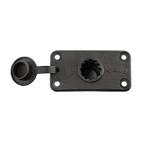SCOTTY INC. 0244BK Flush Deck Mount Bracket Black