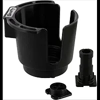 SCOTTY INC. 0311BK Cup Holder W/Two Mounts Black