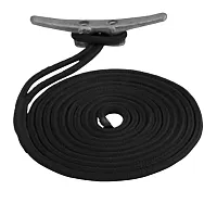 SEA DOG 2116035BK1 Double Braided Nylon Dock Line