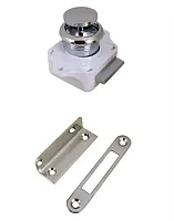 SEA DOG 2243001 Push Button Rim Latch - Chrome