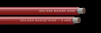 SEA DOG 8006020 6 Awg Red 25Ft Battery Cable