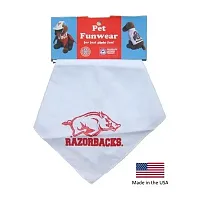 Smart Dog Products Arkansas Razorbacks White Pet Bandana
