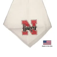 Smart Dog Products Nebraska Huskers White Pet Bandana