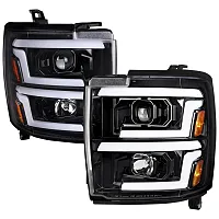 SPEC-D TUNIN 1525BKSQTM 2500Hd 3500Hd Projector Headlights