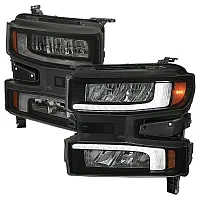 SPEC-D TUNIN 1915SMG3RS 1500 Drl Light Bar Full Led Headlig
