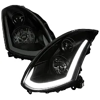 SPEC-D TUNIN 5032SMSQRS 2Dr Projector Headlights With Seque