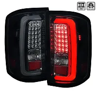 SPEC-D TUNIN E14BBLEDTM Led Tail Lights - Glossy Black