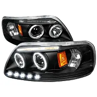 SPEC-D TUNIN F15097JMTM Halo Led Projector Black