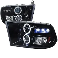 SPEC-D TUNIN HPRAM09GTM Halo Led Projector Headlight Gloss