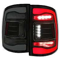 SPEC-D TUNIN LTRAM13BBL 1500 2500 3500 Led Tail Lights Blac