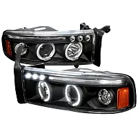 SPEC-D TUNIN PRAM94JMTM Halo Led Projector Black