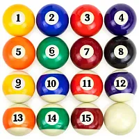 Precision Engineered Billiard Balls Full Set of 16 Balls SGBS-00
