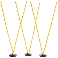 6 Agility Poles with 3 Bases SFIT-1206