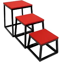 Set of 3 Plyometric Boxes (12&quot;/18&quot;/24&quot;) SFIT-1502
