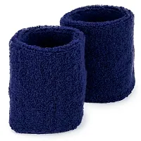Wrist Sweatbands 2-pack, Blue SFIT-1601