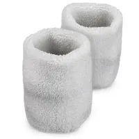 Wrist Sweatbands 2-pack, White SFIT-1605