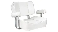 SPRINGFIELD 1040002 Deluxe Captain&#039;S Chair-White