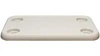 SPRINGFIELD 1670008 Table Top 15.5 X 27.5 White