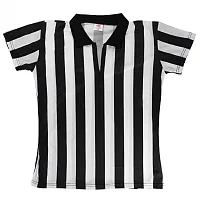 Women&#039;s Official Striped Referee/Umpire Jersey, L SFOO-409