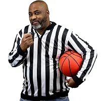 Men&#039;s Long Sleeve Referee Jersey, large SFOO-433