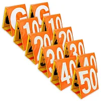 Day/Night Football Yard Markers, Full Set of 11 SFOO-601